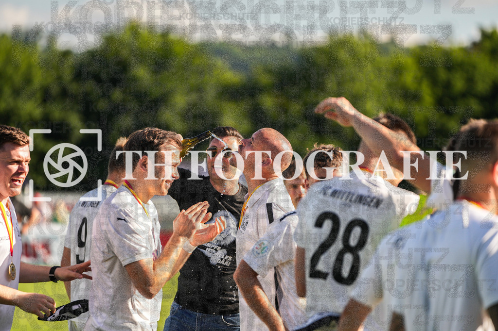 GER, FC Zell - FC Wittlingen, Fussball, Rothaus Bezirkpokal, Finale, Saison 2024/2025, 29.05.2025 | GER, FC Zell - FC Wittlingen, Fussball, Rothaus Bezirkpokal, Finale, Saison 2024/2025, 29.05.2025Foto: TH Fotografie/Alessio Bosco