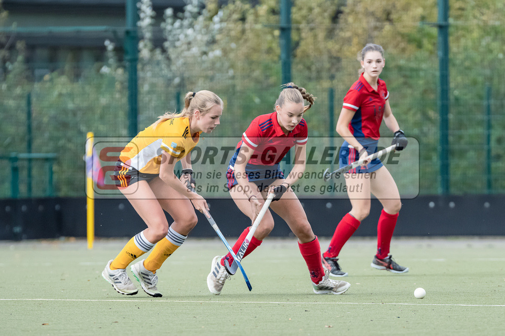 HK_20231021_105730 | Deutsche Meisterschaft WU16 Düsseldorfer HC - Harvestehuder THC am 21.10.2023 DHC, Düsseldorf ,