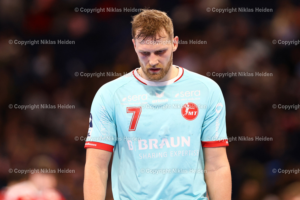 NH_HSVHamburg_MTMelsungen_HandballBundesliga_22022026 | #7 David Mandic (MT Melsungen)Handball I Herren I Bundesliga (Daikin HBL) I Saison 2025-2026 I 22. Spieltag I Handball Sport Verein Hamburg - MT Melsungen I 22.02.2026 I Barclays Arena