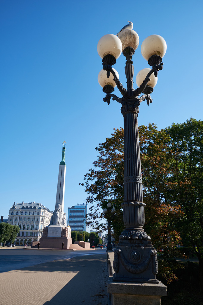 Freiheitsdenkmal Milda | Riga, Lettland - August 20, 2022: Freiheitsdenkmal Milda. - Realisiert mit Pictrs.com