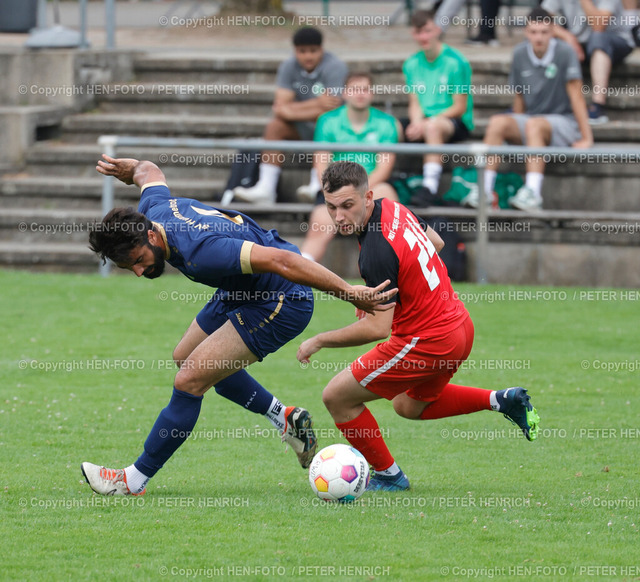 20240714-_11A2031-fuba-rwda-humm-HEN-FOTO | 14.07.2024 Fussball Saison 2024 2025 Merck Cup SKG Rot-Weiss Darmstadt - SV Hummetroth (0:1) v. li. Mehmet YILDIRM (4 Humm) (Foto: Peter Henrich) - Realisiert mit Pictrs.com