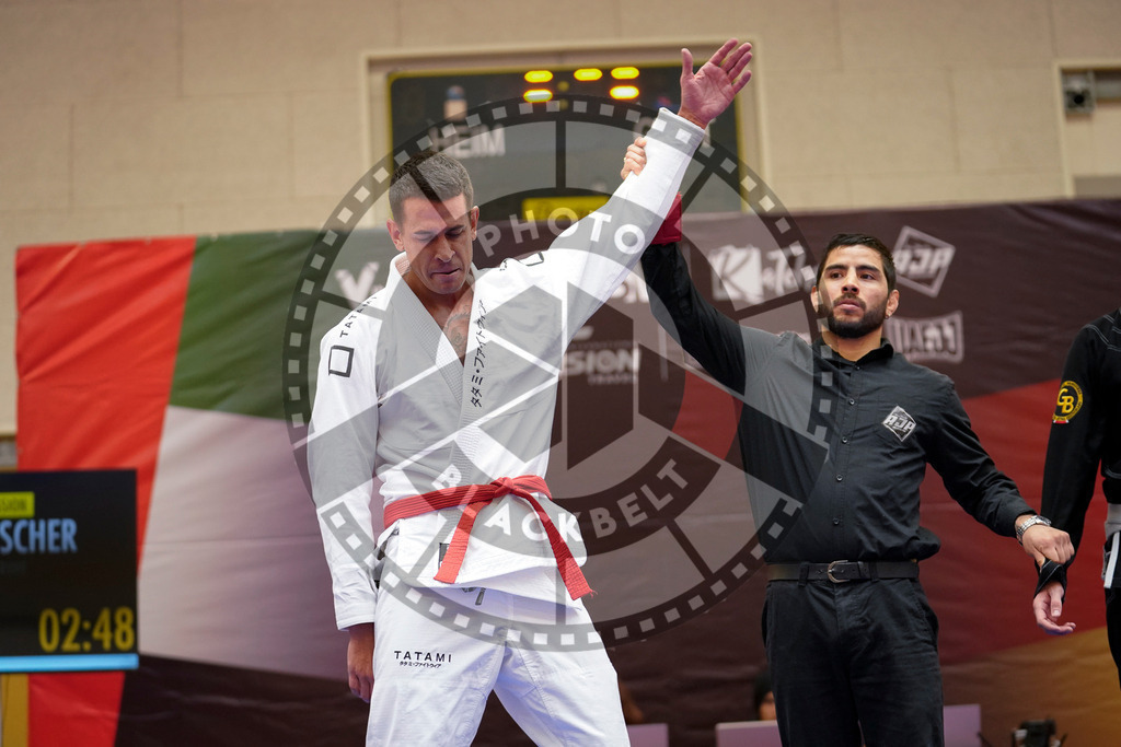 20240203PBB07419 | Fighters compete during the Brazilian Jiu-Jitsu Championship of the AJP Tour in Maintal by Frankfurt am Main, Germany, on February 2, 2024.