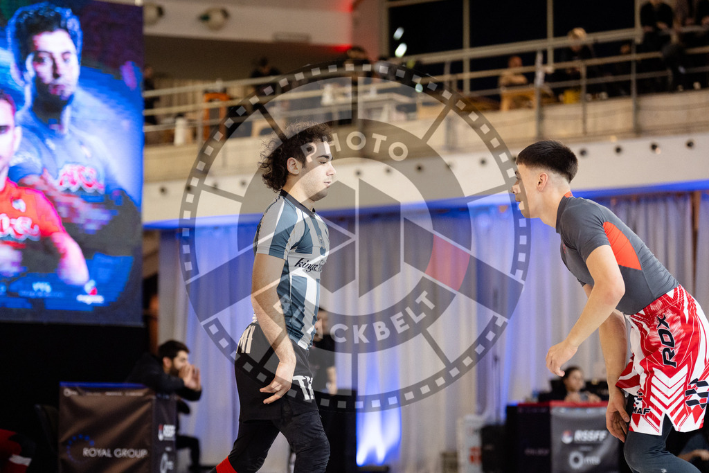 20260214PBB2617 | Fighters compete during the ADCC European Trials  competition day 1 in Belgrade, Serbia, on February 14, 2026.