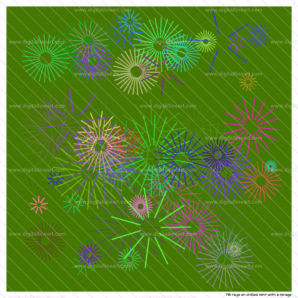 70-rays-chilled-mint-with-a-mirage | digitallineart - Realisiert mit Pictrs.com
