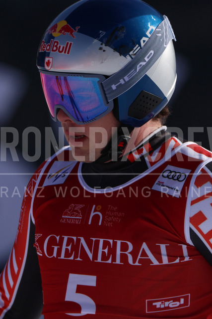 Audi FIS Ski World Cup: Men’s Slalom – Hahnenkamm Race, Kitzbuehel | Kitzbuehel, Austria, 25.Jan.26 - Alpine Skiing - FIS World Cup, Hahnenkamm Race, Slalom, men. The image shows CRAWFORD James (CAN, Head).