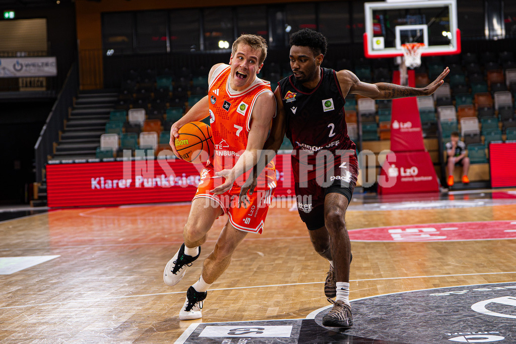 Basketball I Herren I Saison 2025-2026 I ProB Nord I 21. Spieltag I Rasta Vechta II - Iserlohn Kangaroos I 3132 | Moritz Dresing (7, RASTA Vechta II) - Realisiert mit Pictrs.com