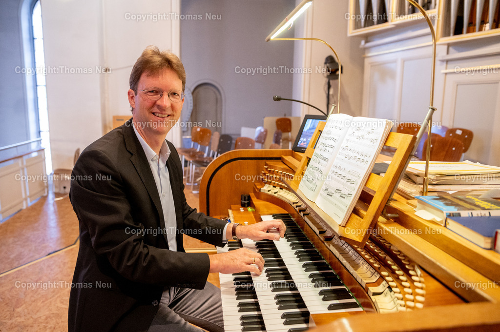 DSC_0108 | bbe, Bensheim, 1.5.2023, Sankt Georg, Bachtage, Gregor Knop an der Orgel, ,, Bild: Thomas Neu