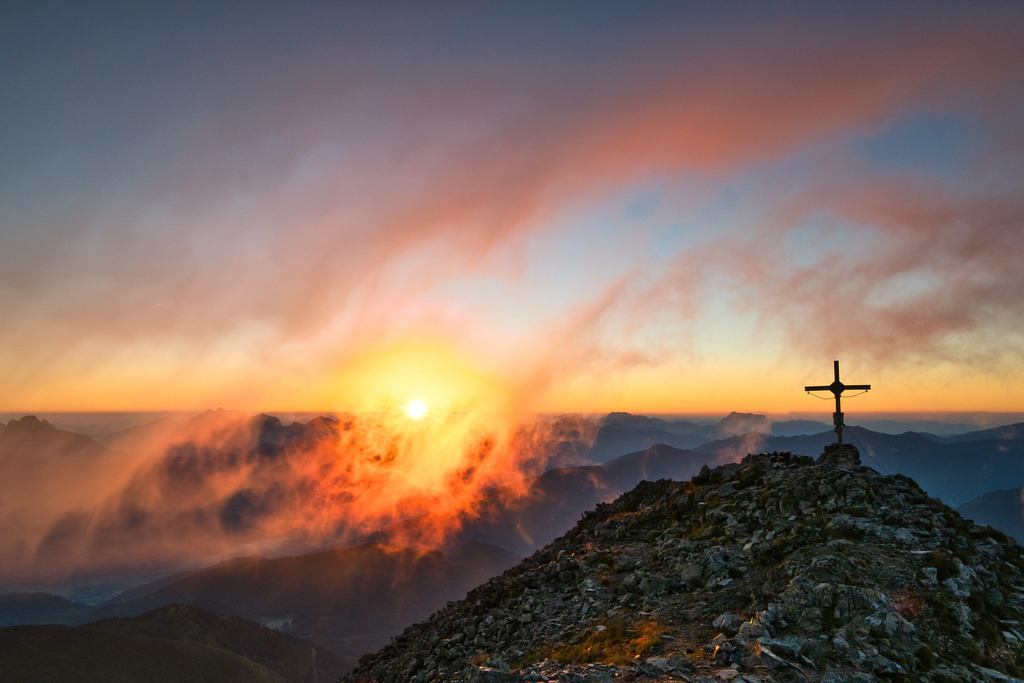 Sonnenaufgang am Bösenstein | walter-wagner-fotografie