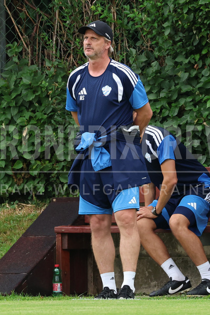 Friendly Match: SC Weiz vs TSV Hartberg in Weiz | Weiz, AUSTRIA, 01.JUL.26 - SOCCER - ADMIRAL Bundesliga, SC Weiz vs TSV Hartberg, test match. The image shows headcoach Markus Schopp (Hartberg).