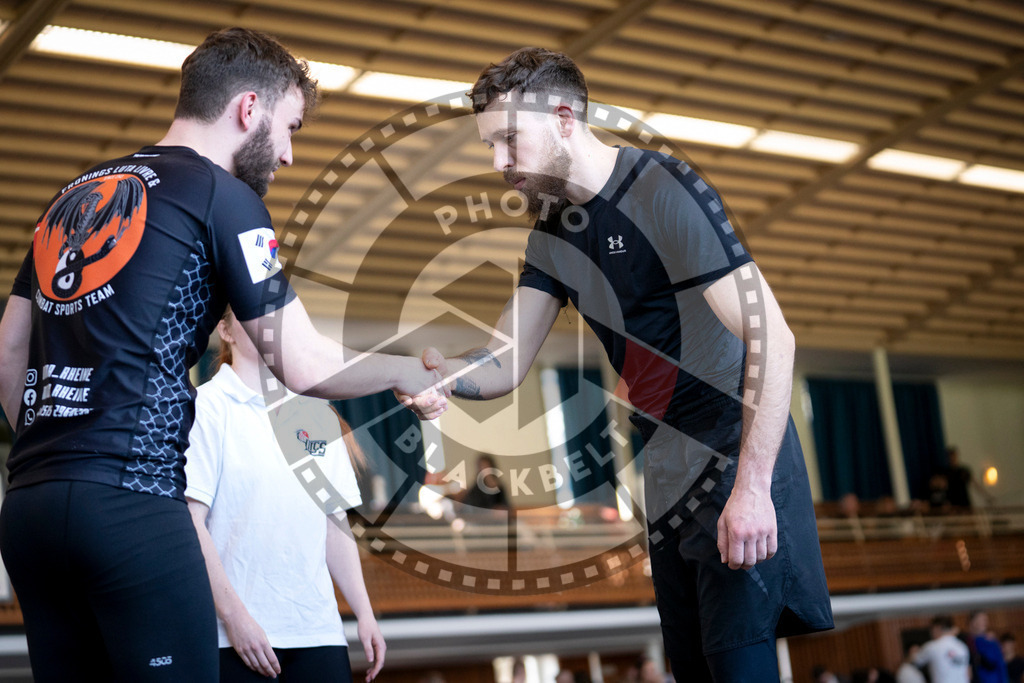 20240309PBB5556 | Fighters compete during the International Luta Livre (ILLCS) Spring Championship in Hannover, Germany, on March 9, 2024.