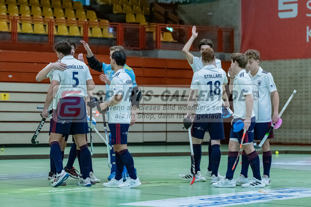HK_20231217_107512 | 1. Bundesliga Herren Crefelder HC - Düsseldorfer HC  am 17.12.2023 Sporthalle Glockenspitz, Krefeld ,