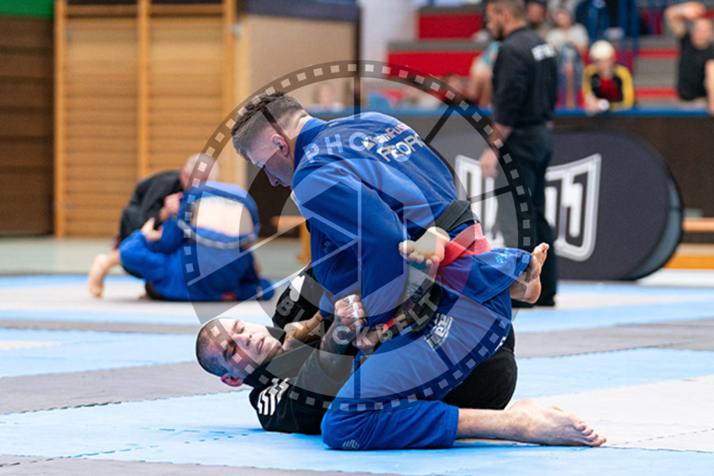 20230826PBB53208 | Fighters compete during the AJP INTLPRO BJJ and grappling competition in Hamburg, Germany, on August 26 2023.