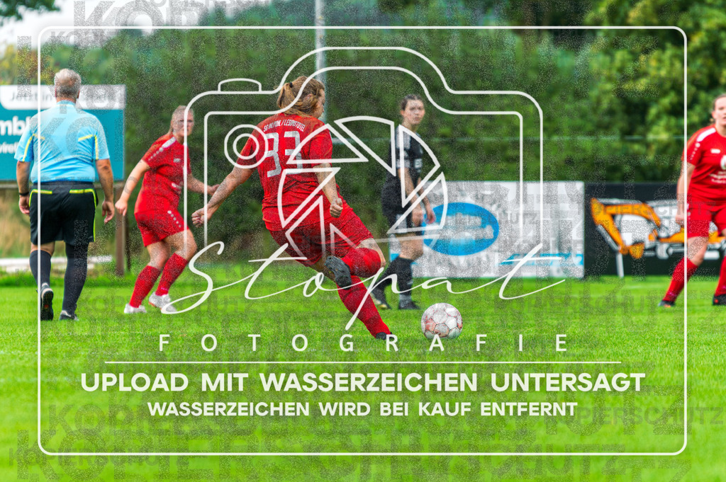 Kreisliga VER/OHZ - SG Fulde vs. SG Ihlpohl/Lesumstotel | Alina Umlandt (SG Ihlpohl/Lesumstotel #33); Kreisliga VER/OHZ - SG Fulde vs. SG Ihlpohl/Lesumstotel am 30.08.26 in Zentralstadion, Fulde - Realisiert mit Pictrs.com