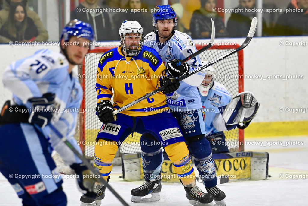 EHC Althofen vs. ESC Steindorf 27.2.2023 | #27 Schumnig Stefan, #21 Steiner Kevin