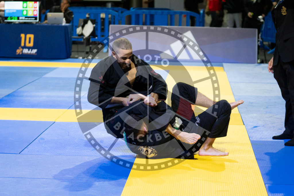20240119PBB1019 | Fighters compete during the IBJJF European Championship in Paris, France, on January 19, 2024.