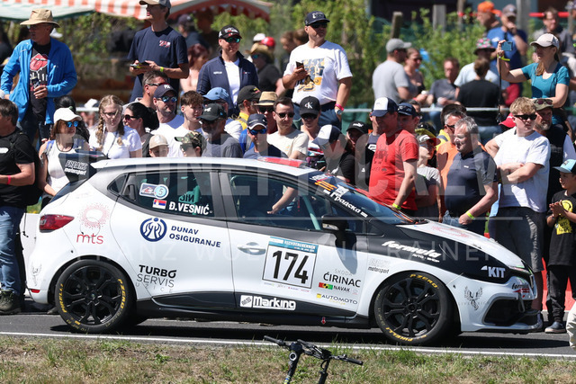 FIA European Hill Climb Championship – Rechberg 2026 | FIA European Hill Climb Championship at Rechberg, held from 24 to 26 April 2026 near Tulwitz, Styria, Austria. The image shows Dorde VESNIC (SRB) Renault Clio 4 RS.