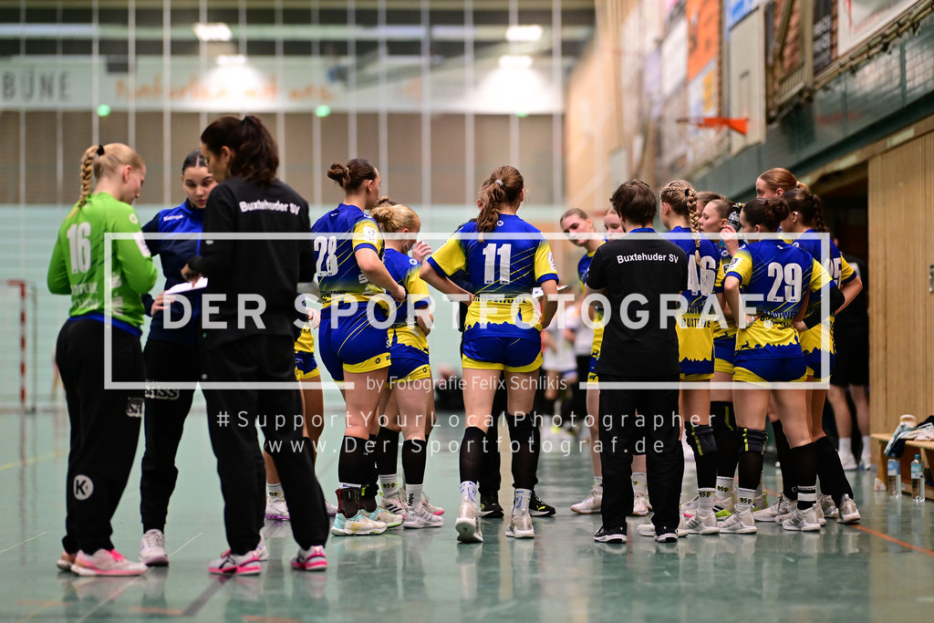Handball I Juniorinnen I Saison 2025-2026 I JBLH wA I 5. Spieltag I Buxtehuder SV - JSG Fredenbeck-Stade-Harsefeld I 07338 | Der Sportfotograf. - Realisiert mit Pictrs.com