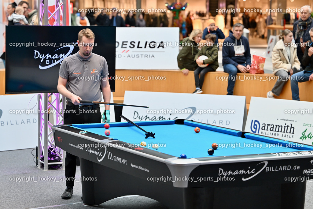 Pool Billard Bundesliga 2025 im ATRIO | Hollenstein Lorenz, Pool Billard Bundesliga 2025 im ATRIO, Pool Billard Bundesliga 2025 im ATRIO am 29.03.2025 in Villach (Atrio), Austria, (Photo by Bernd Stefan)
