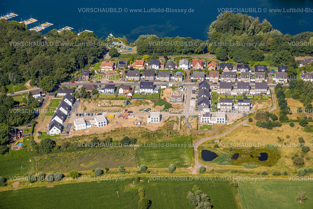 Duisburg230706874 | Luftbild, Baustelle Neubauwohngebiet An der Hegstiegswiese, am Lohheidesee, Baerl, Duisburg, Ruhrgebiet, Nordrhein-Westfalen, Deutschland