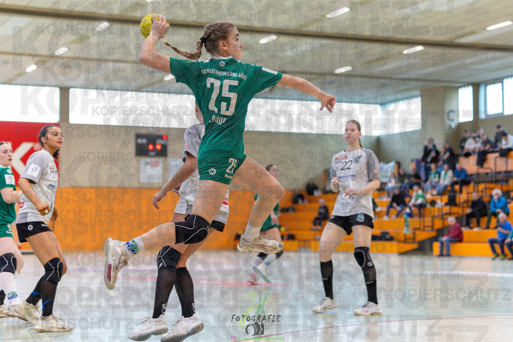 Jugendbundesliga wJA, Pokalrunde, HSG Kleenheim/Langgöns - Frisch Auf Göppingen | Jugendbundesliga wJA, Pokalrunde, HSG Kleenheim/Langgöns - Frisch Auf Göppingen am 28.02.2026 in Oberkleen (Weidig-Halle)Photo © 2026 - Jörg Heinrich - Realisiert mit Pictrs.com