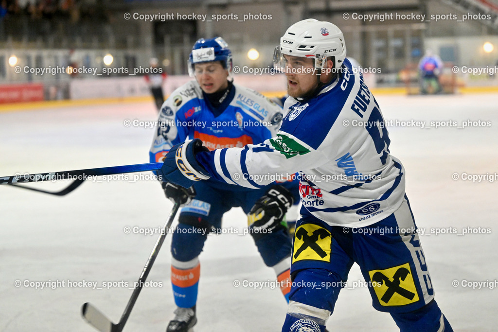 ESC SPARKASSE STEINDORF vs. UECR Huben  | #97 Fuetsch Johannes UECR EISBÄREN HUBEN, ESC SPARKASSE STEINDORF vs. UECR Huben , ESC SPARKASSE STEINDORF vs. UECR Huben  am 06.02.2026 in Steindorf (Ossiachersee Halle), Austria, (Photo by Bernd Stefan)