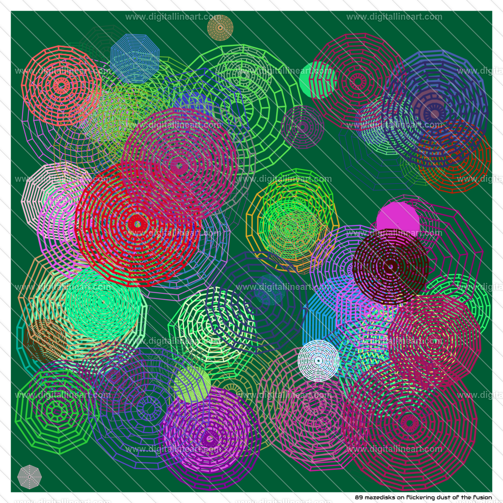 89-mazedisks-flickering-dust-of-the-fusion | digitallineart - Realisiert mit Pictrs.com
