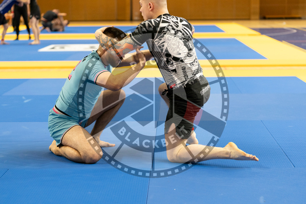20240316PBB2610 | Athletes compete during the ADCC Eastern European Open grappling Competition in Poznan, Poland, on March 16, 2024.