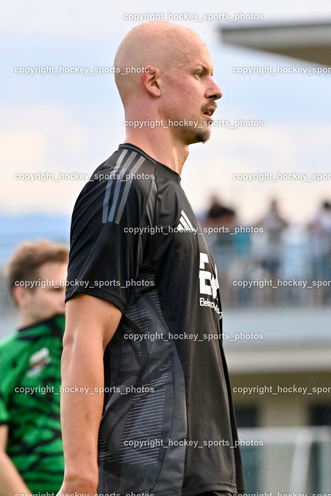 SC Landskron vs. Thal Assling  | #14 David Walder Thal Assling, SC Landskron vs. Thal Assling , SC Landskron vs. Thal Assling  am 09.08.2024 in Villach (Sportanlage Landskron), Austria, (Photo by Bernd Stefan)
