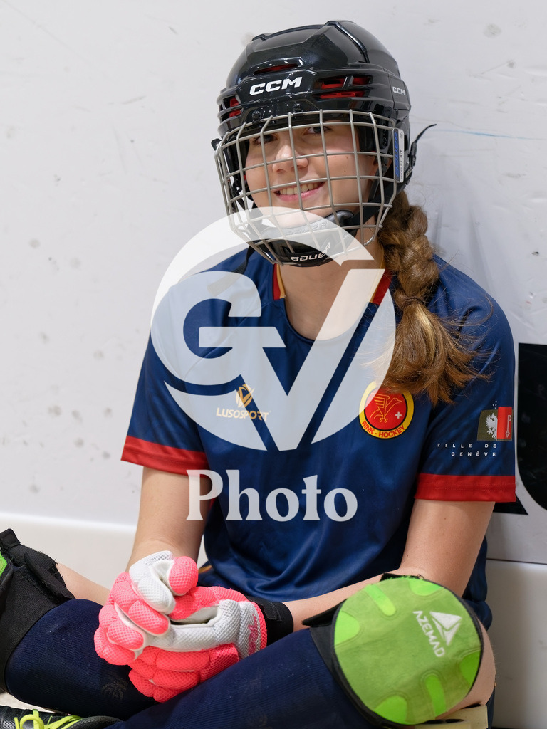 U15  - Geneve RHC v Pully RHC  |  during the U15  match between Geneve RHC and Pully RHC  at Centre sportif de la queue d'arve in Geneve, Switzerland