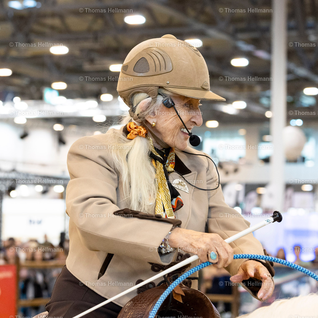 TH_Linda Tellington-Jones_26682 | EQUITANA 2025 am 07.03.25 in Essen