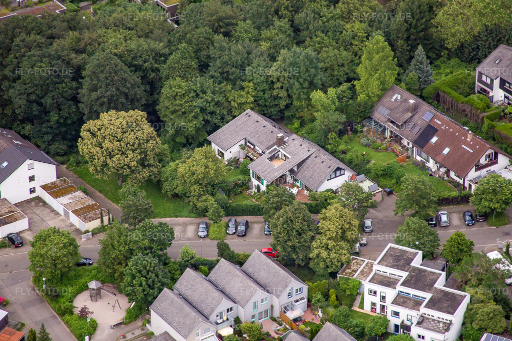 Luftbild: Bothestr im Ortsteil Emmertsgrund in Heidelberg im Bundesland Baden-Württemberg in Deutschland. Foto: IMG_090863.jpg vom 04.07.2016 durch Werner Riehm/FLY-FOTO.de