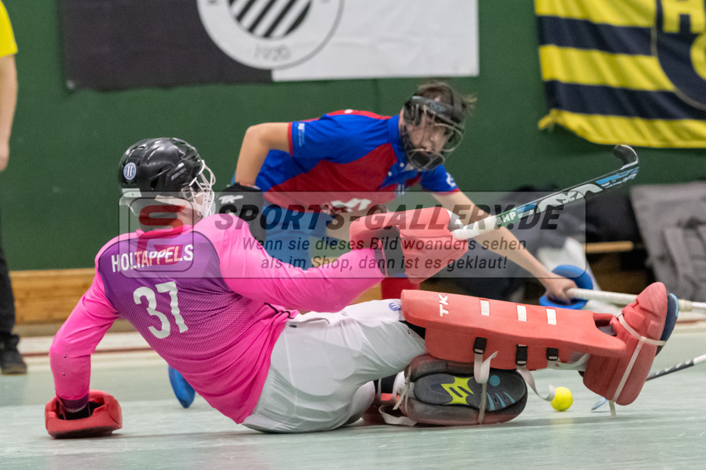 SFE_20230304_0080 | Deutsche Meisterschaft Männliche U16 Halle 2023 am 04.03.2023 in Köln (KTHC Stadion Rot-Weiss Köln Tennis and Hockey Club), Photo: Stephan Fehrmann 2022 (Sports-Gallery)