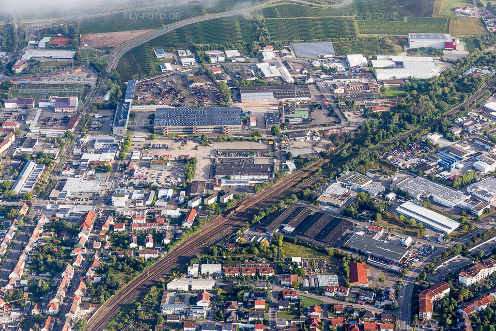 Luftbild: Landau-Nord in Landau in der Pfalz im Bundesland Rheinland-Pfalz in Deutschland. Foto: IMG_103358.jpg vom 10.09.2017 durch Werner Riehm/FLY-FOTO.de