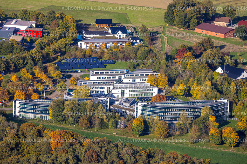 Gladbeck221005374 | Luftbild, Gewerbegebiet Innova-Park, IWG Innovationszentrum Wiesenbusch Gladbeck, Solaranlage, Rentfort, Gladbeck, Ruhrgebiet, Nordrhein-Westfalen, Deutschland