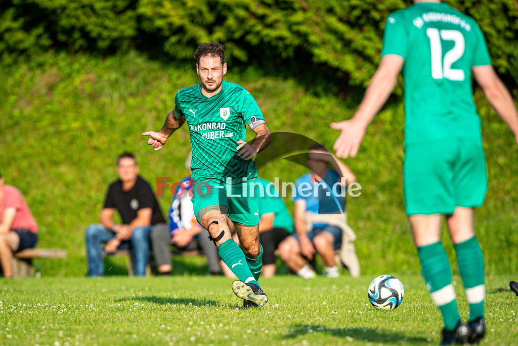 TSV Hohenpeißenberg vs. SV Haunshofen | Toto-Pokal Kr. Zugspitze West 2024 T16, TSV Hohenpeißenberg vs. SV Haunshofen, 20240724,Tim FREIWALD (SVH 22) in Aktion,2024-07-24 in Hohenpeißenberg (Sportplatz Hohenpeißenberg)Tim FREIWALD (SVH 22)Copyright: WolfgangxLindner www.foto-lindner.de