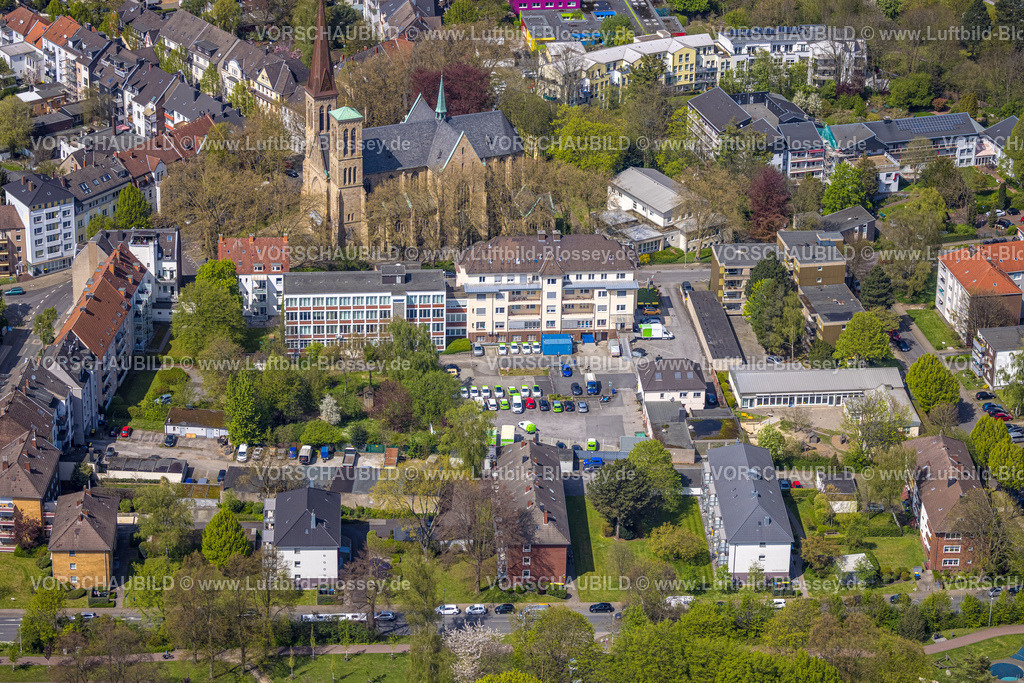 Herne230403236Ost | Luftbild, Ambulante Dienste Marienhospital Herne, Herne-Mitte, Herne, Ruhrgebiet, Nordrhein-Westfalen, Deutschland