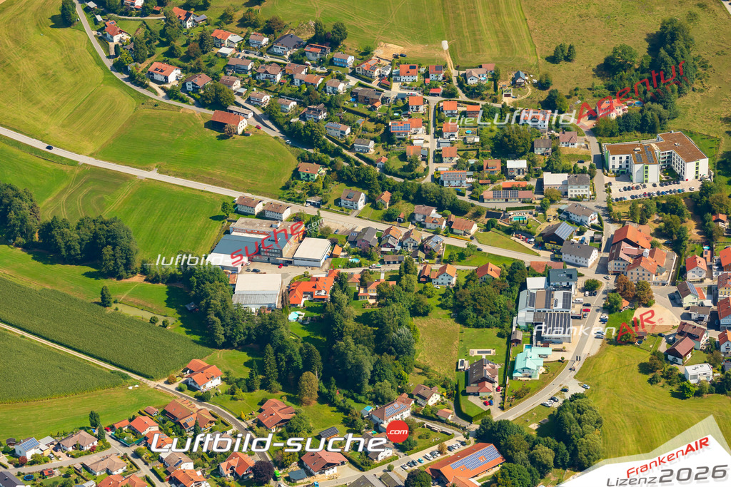 Luftaufnahme von Ringelai - Die Luftaufnahme wurde 2025 vom UL-Flugzeug heraus erstellt ( keine Drohne ) - Hochauflösende Luftaufnahme - für professionelle Ausdrucke geeignet. Die Geschenkidee !Mit Lizenz und Bildrechte bestellbar