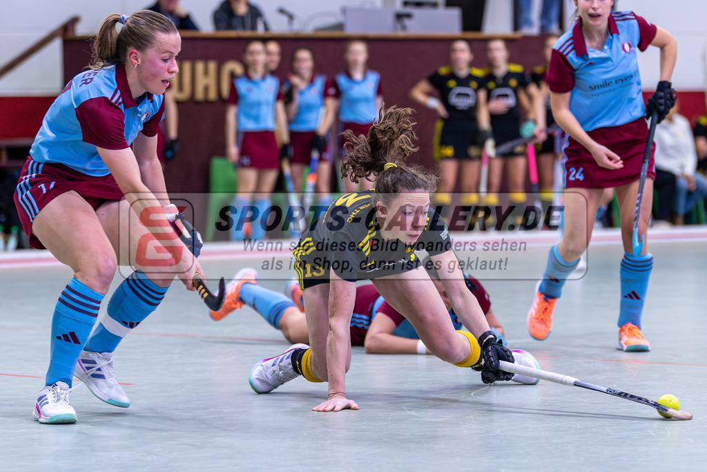 SM_2025-01-12_wD5_-44 | 1.Bundesliga Hallenhockey  (W) UHC - HTHC / 2:3 (2:1)