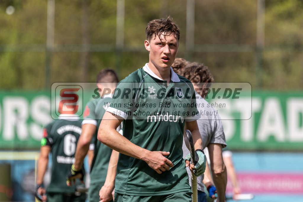 MJ_UHTC-RWK_13.04.2024-48 | Jannik Enaux (Uhlenhorst Mülheim #15), Uhlenhorst Mülheim - Rot-Weiß Köln am 13.4.2024 in der Waldstadion, Mülheim a.d.Ruhr