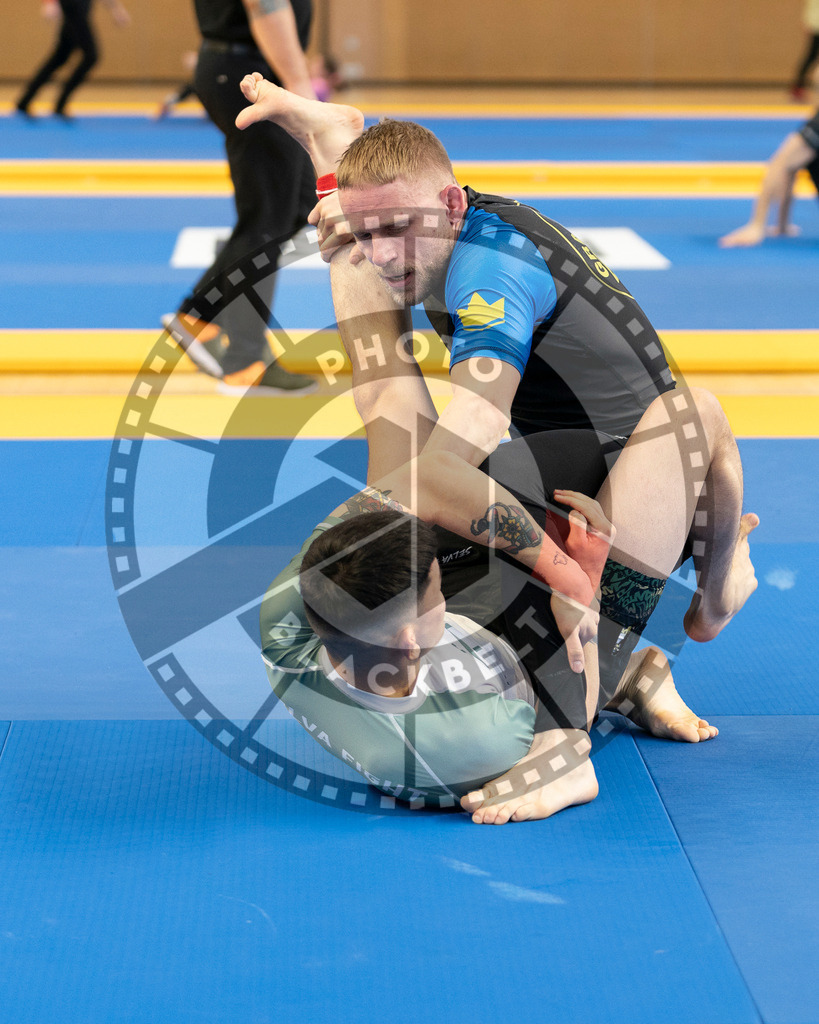 20240316PBB0270 | Athletes compete during the ADCC Eastern European Open grappling Competition in Poznan, Poland, on March 16, 2024.