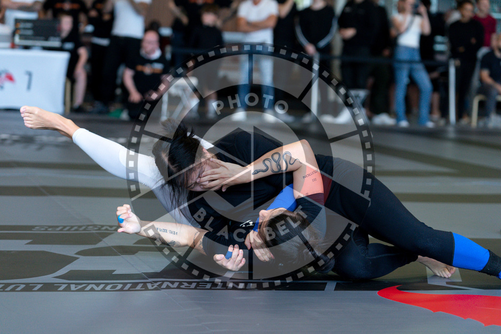 20240608PBB00785 | Fighters compete during the ILLCS VII summer edition luta livre competition in Hannover, Germany, on June 8, 2024.