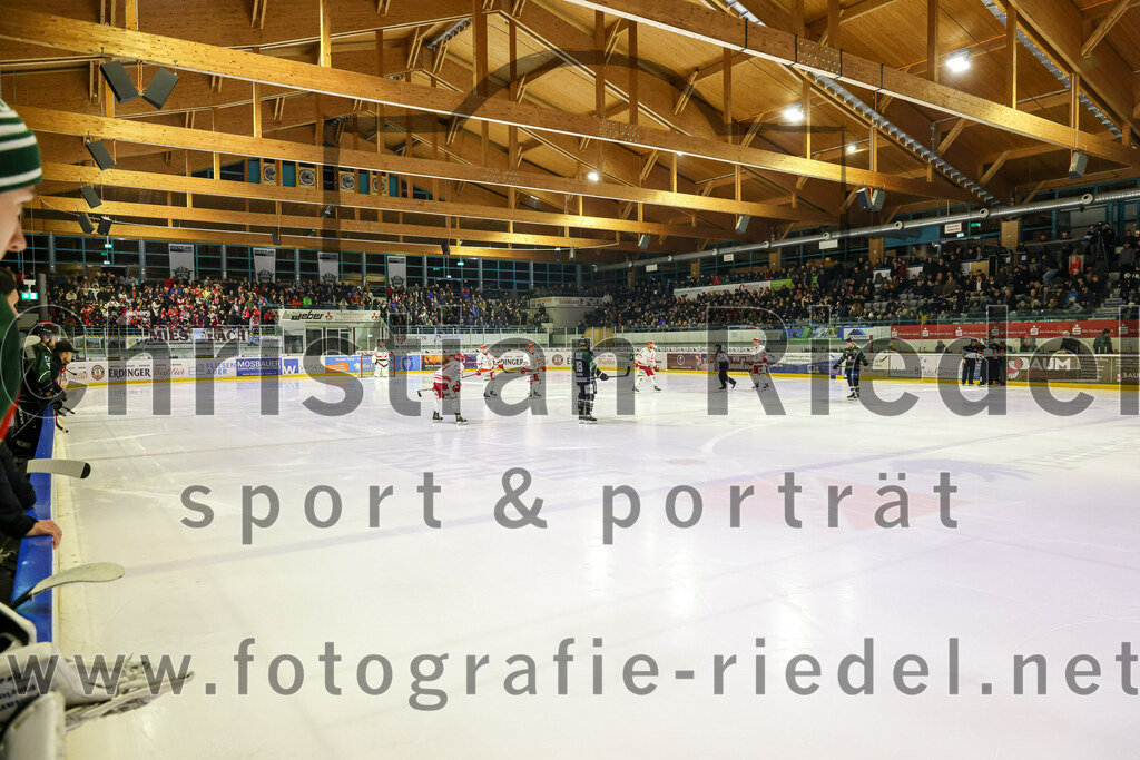 2023-03-19_143_TSV_Erding_gegen_TEV_Miesbach | Erding, Deutschland, 19.03.2023:
Eishockey, Bayernliga Playoffs 2022 / 2023, Halbfinale, TSV Erding gegen TEV Miesbach, Endergebnis: 

Foto: Christian Riedel / fotografie-riedel.net