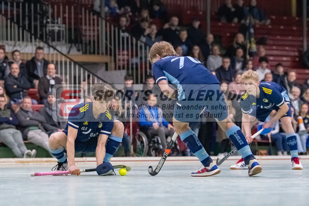 HK_20230304_105387 | Deutsche Meisterschaft MU16 Schwarz-Weiß Köln - Zehlend. Wespen  am 4.3.2023 RWK, Köln ,