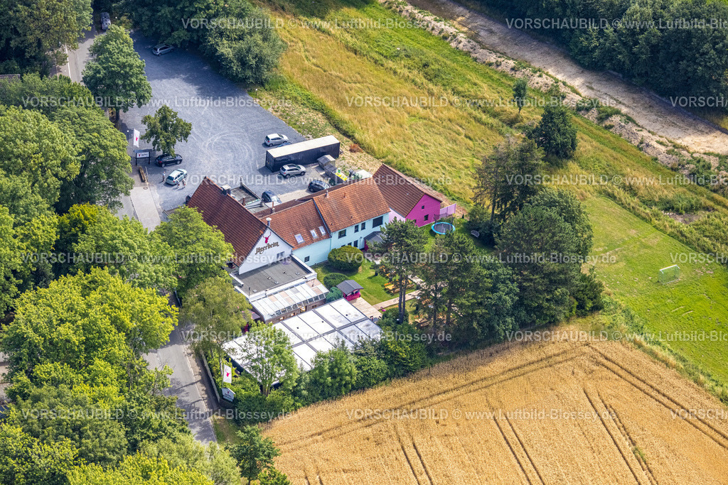 Dortmund220705223 | Luftbild, Restaurant Jägerheim, Holzen, Dortmund, Ruhrgebiet, Nordrhein-Westfalen, Deutschland