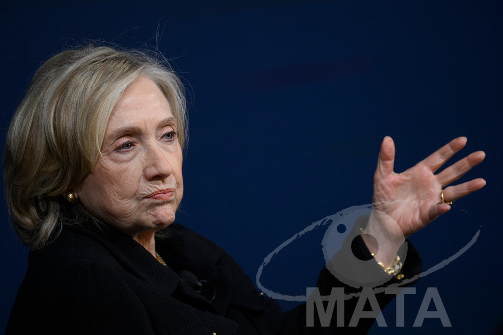 _DWA3823 | Die US-Politikerin Hillary Clinton auf der Veranstaltung Bridging Scholarship and Statecraft im Rahmen der Münchner Sicherheitskonferenz 2026. München, 13.02.2026 Bayern Deutschland  - Realisiert mit Pictrs.com