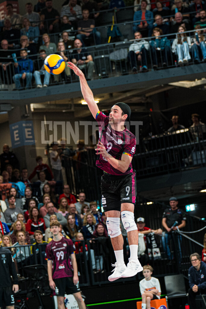 Volleyball I Herren I Saison 2025/2026 I Volleyball Bundesliga I 4. Spieltag I SVG Lüneburg - Energiequelle Netzhoppers KW | CONTRAST ZERØ MEDIA - Realisiert mit Pictrs.com