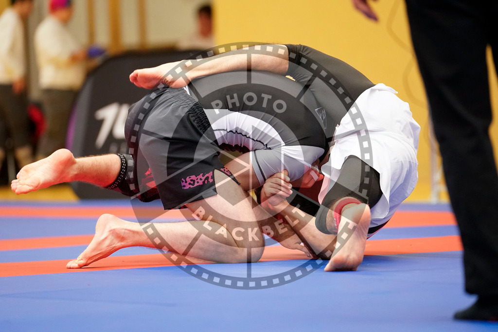 20240203PBB09828 | Fighters compete during the Brazilian Jiu-Jitsu Championship of the AJP Tour in Maintal by Frankfurt am Main, Germany, on February 2, 2024.