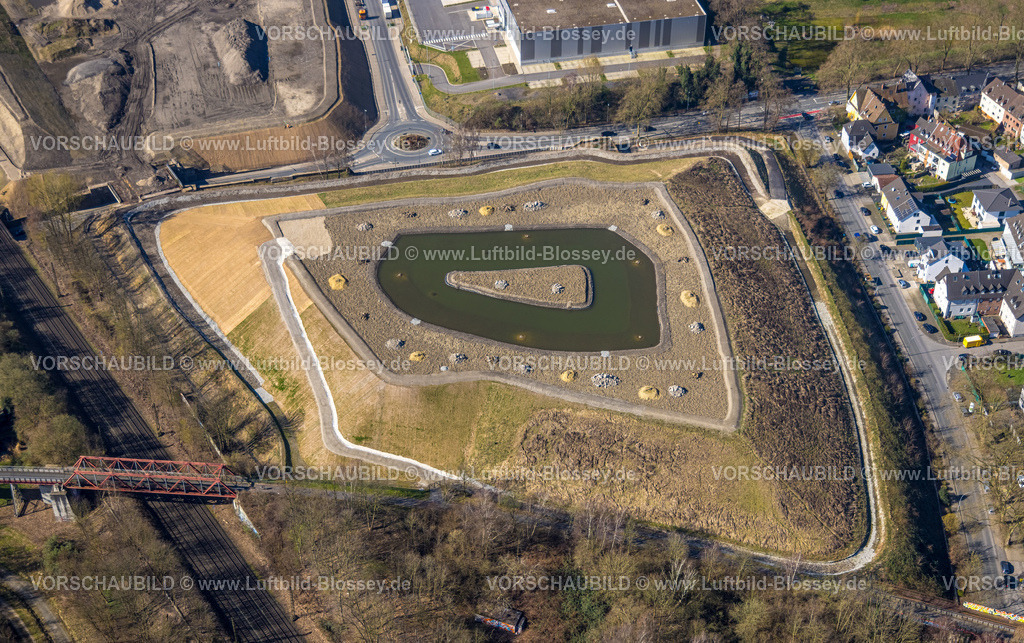 Gelsenkirchen240300915 | Luftbild, Industriepark Schalker Verein, Europastraße, Teich an der Ostpreußenstraße, Bulmke-Hüllen, Gelsenkirchen, Ruhrgebiet, Nordrhein-Westfalen, Deutschland