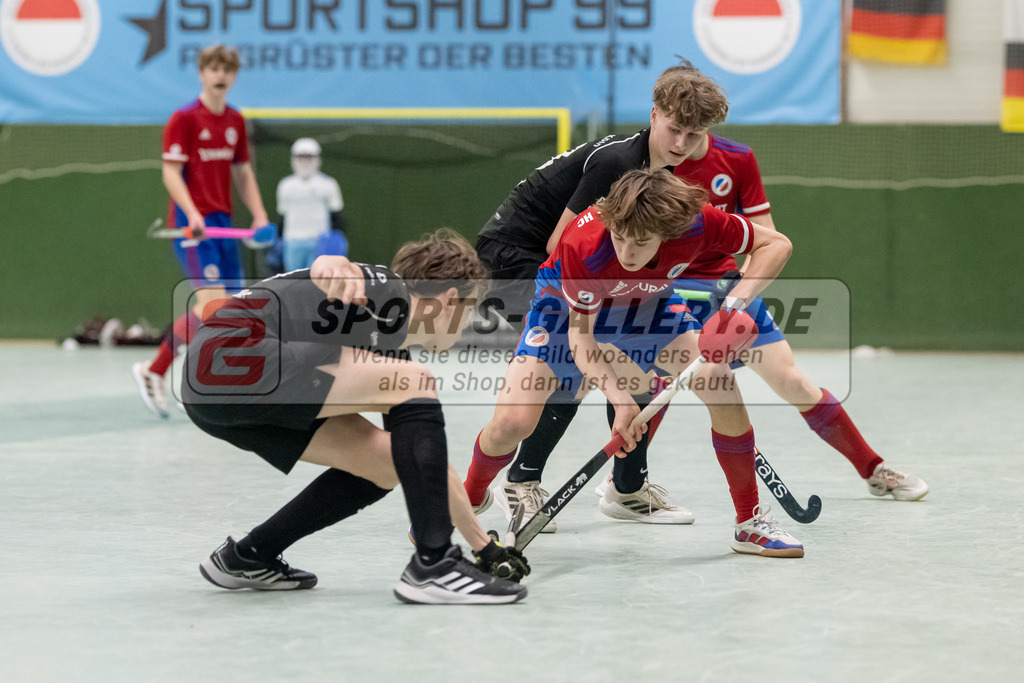 SFE_20230304_0017 | Deutsche Meisterschaft Männliche U16 Halle 2023 am 04.03.2023 in Köln (KTHC Stadion Rot-Weiss Köln Tennis and Hockey Club), Photo: Stephan Fehrmann 2022 (Sports-Gallery)