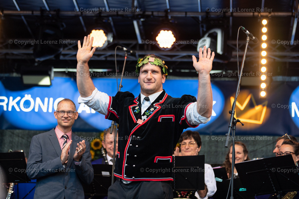 Schwingen -  ESAF Empfang Schwingerkönig 2025 | Maienfeld, 3.9.25, Schwingen - ESAF Empfang Schwingerkönig.